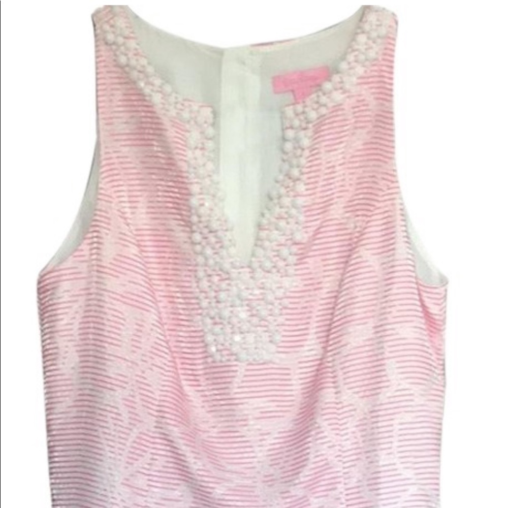 Lilly Pulitzer dress in “Rosie Poisy”